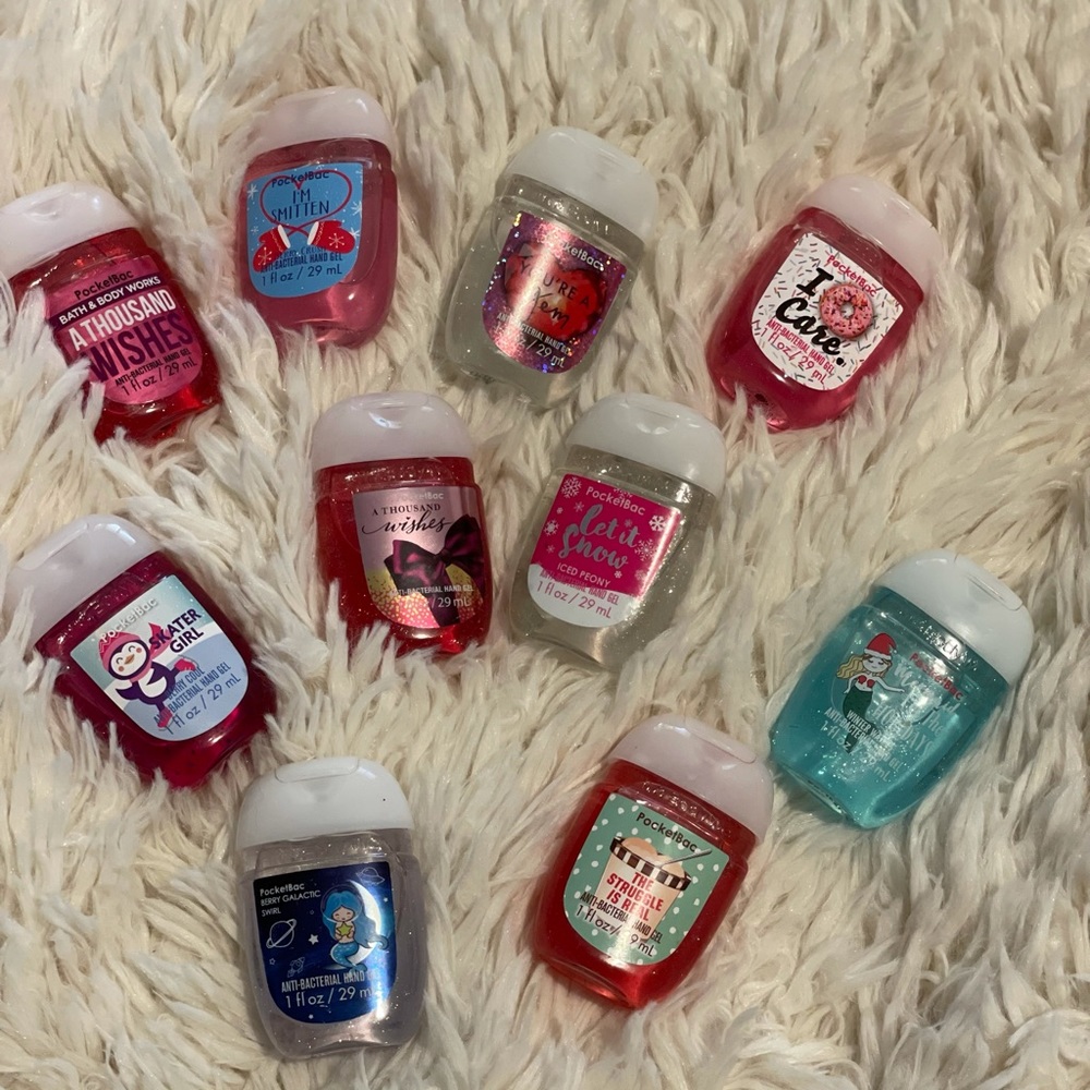 10 bath and body works  pocketpac